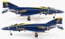 Bild von McDonnell Douglas F-4J Phantom 2, Blue Angels 1969 Nr.2. Metallmodell 1:72 Hobby Master HA19044